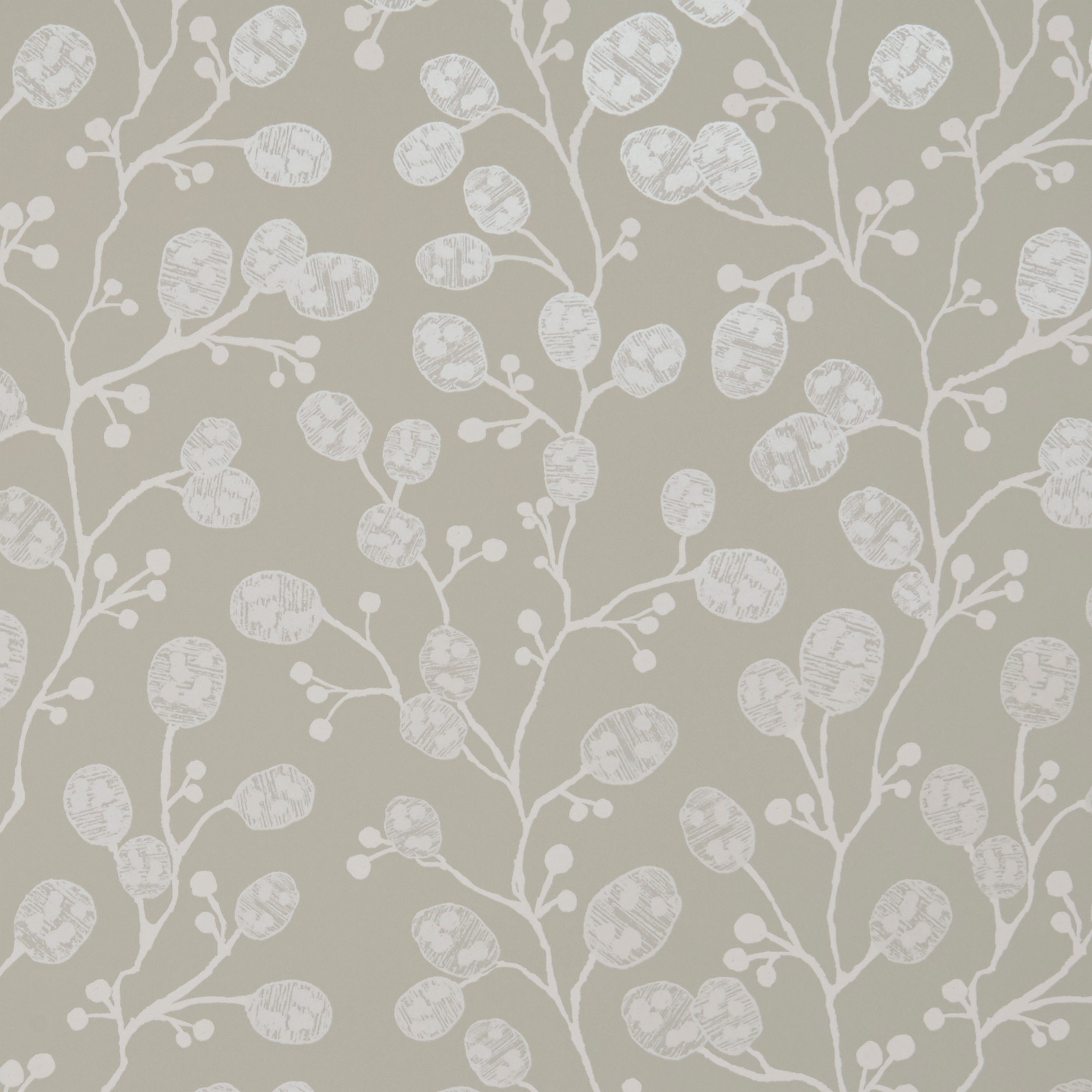 Honesty Wallpaper W0092 03 By Clarke And Clarke In Ivory Linen